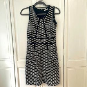 Black and White New York & Co. Stretch Dress